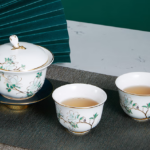 Coffret cadeau de luxe en porcelaine fine pour le thé adapté à la maison et au bureau