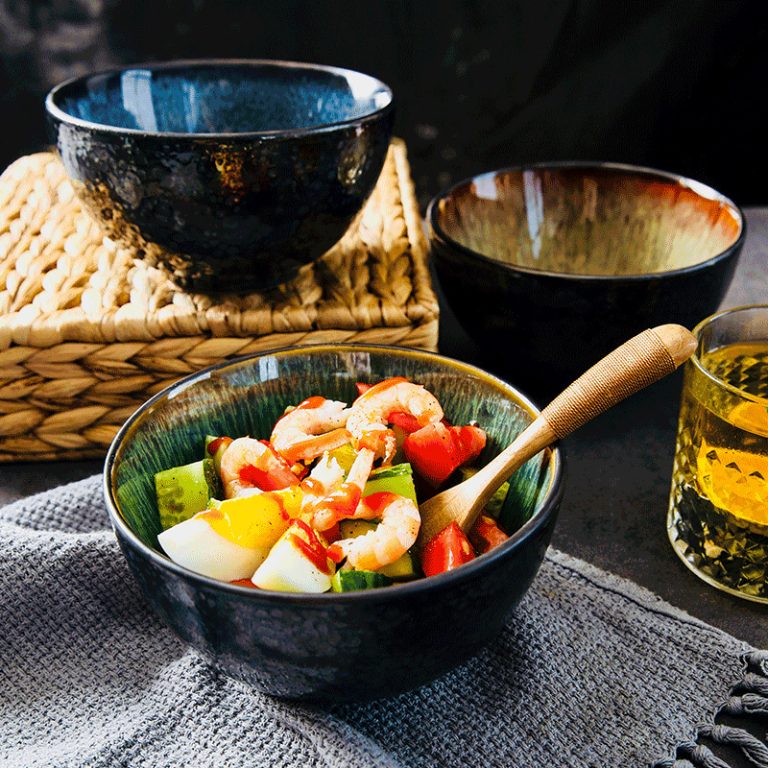 Planet Yuquan Underglaze Series Household Ceramic Bowl Wholesale